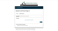 Desktop Screenshot of powerschool.jpsonline.org